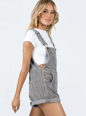 Kacey Short Overalls Grey