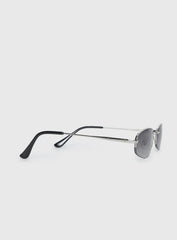 Fever Pitch Sunglasses Smoke Silver
