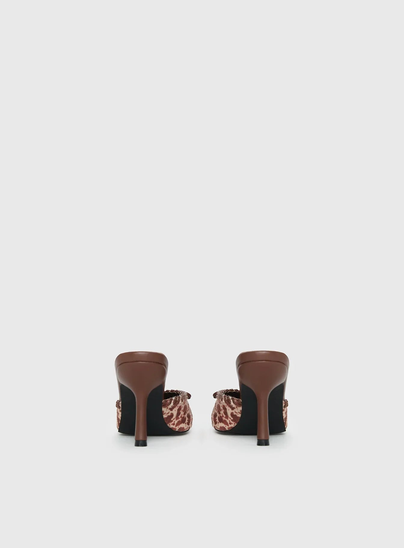 Boardroom Pointed Toe Heels Caramel Cow